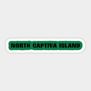 North Captiva Island Beach T-shirt Sticker